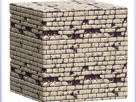 Stylized Wall Seamless Texture CG Textures