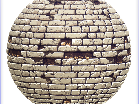 Stylized Wall Seamless Texture CG Textures