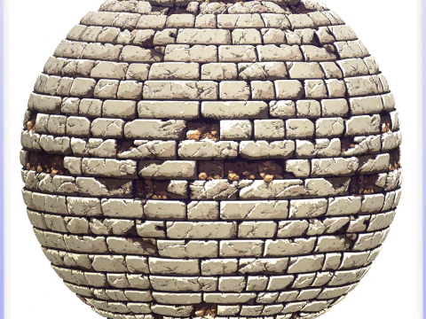 Stylized Wall Seamless Texture CG Textures