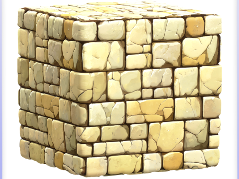 Stylized Wall Seamless Texture CG Texturen