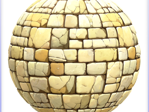 Stylized Wall Seamless Texture CG Texturen