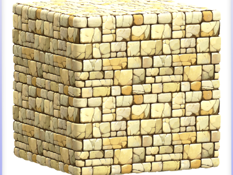 Stylized Wall Seamless Texture CG Texturen