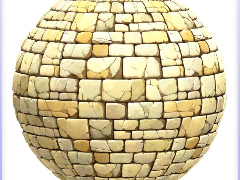 Stylized Wall Seamless Texture CG Texturen