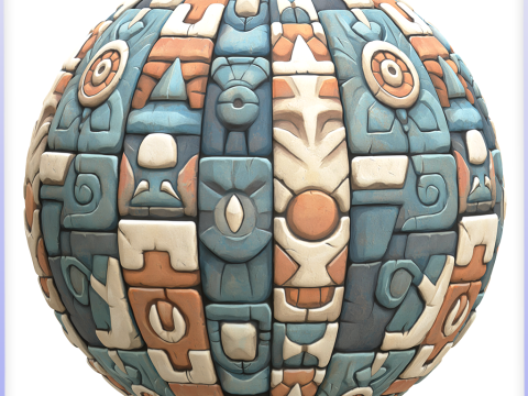 Stylized Wall Seamless Texture CG 纹理