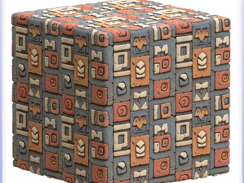 Stylized Wall Seamless Texture CG Textures