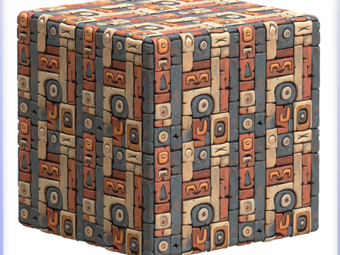 Stylized Wall Seamless Texture CG Текстури