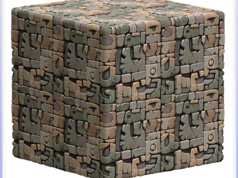 Stylized Wall Seamless Texture CG Textures