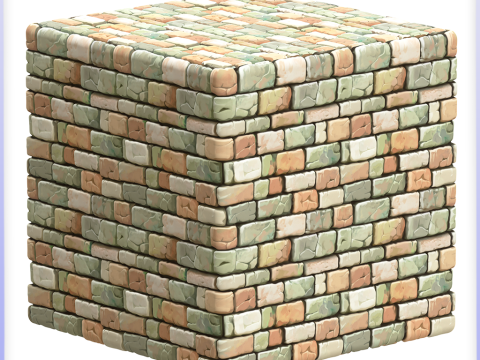 Stylized Wall Seamless Texture CG Textures