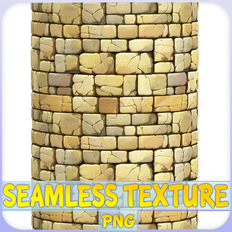 Stylized Wall Seamless Texture Texturas CG .c4d .max .obj .3ds .fbx .stl .blend 
