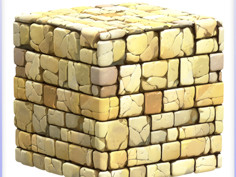 Stylized Wall Seamless Texture Texturas CG