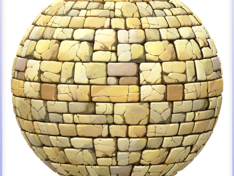 Stylized Wall Seamless Texture Texturas CG