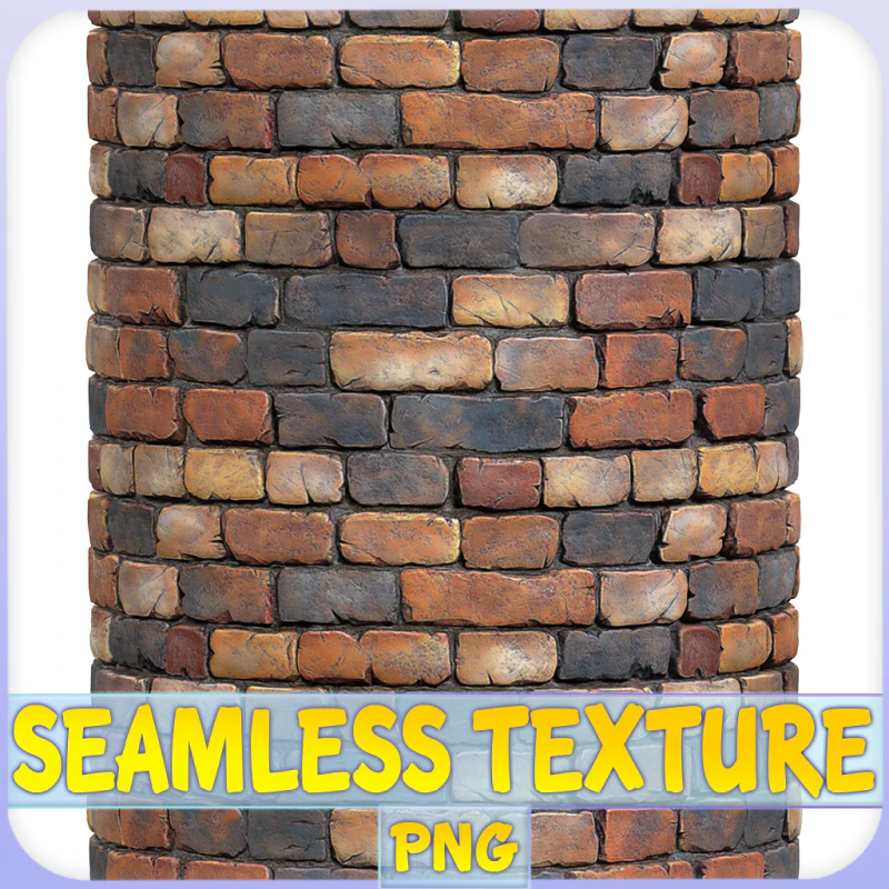 Stylized Wall Seamless Texture CG Textures .c4d .max .obj .3ds .fbx .stl .blend 
