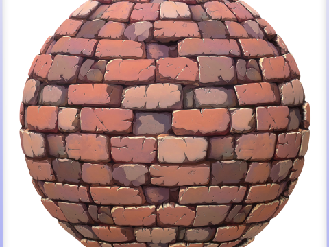 Stylized Wall Seamless Texture Texturas CG
