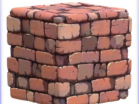 Stylized Wall Seamless Texture Texturas CG