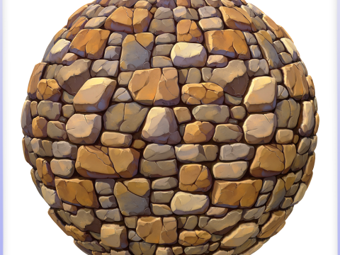 Stylized Wall Seamless Texture CG 텍스쳐