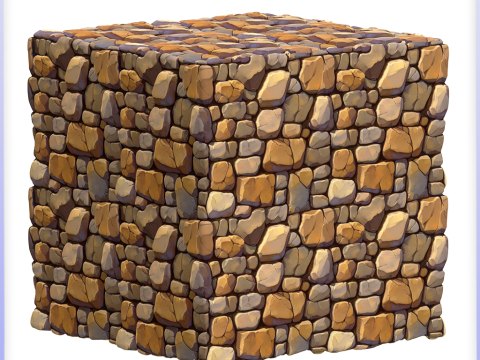 Stylized Wall Seamless Texture CG 텍스쳐