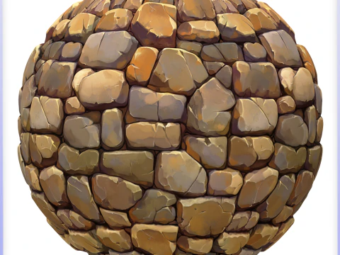 Stylized Wall Seamless Texture CG Textures