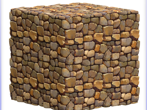 Stylized Wall Seamless Texture CG Текстуры
