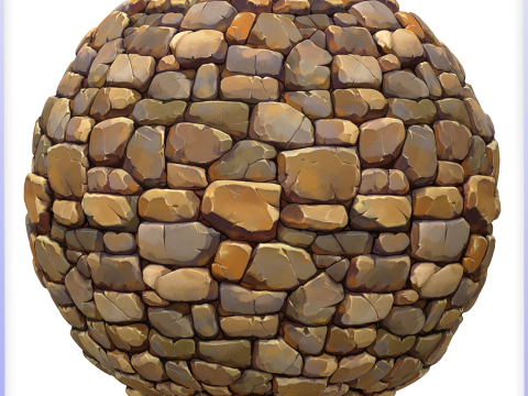 Stylized Wall Seamless Texture CG Текстуры