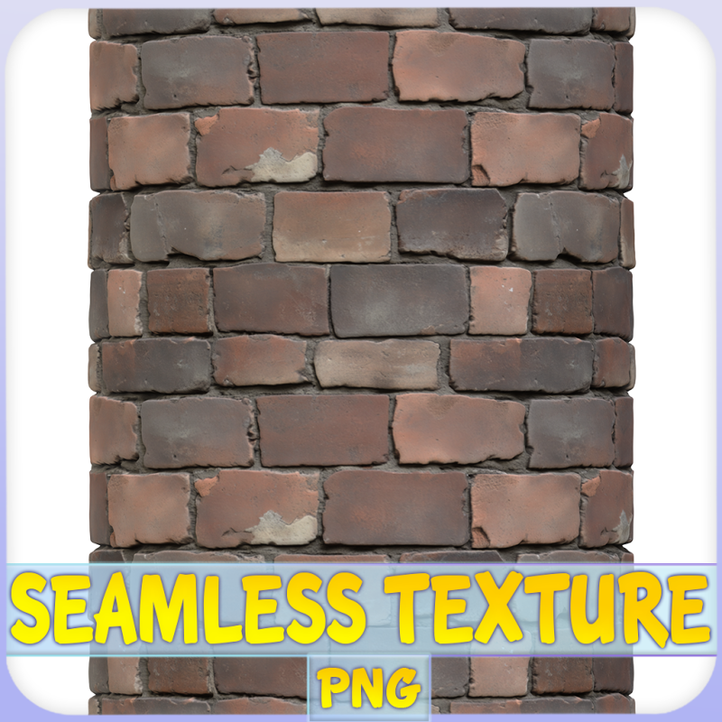Stylized Wall Seamless Texture CG 纹理 .c4d .max .obj .3ds .fbx .stl .blend 