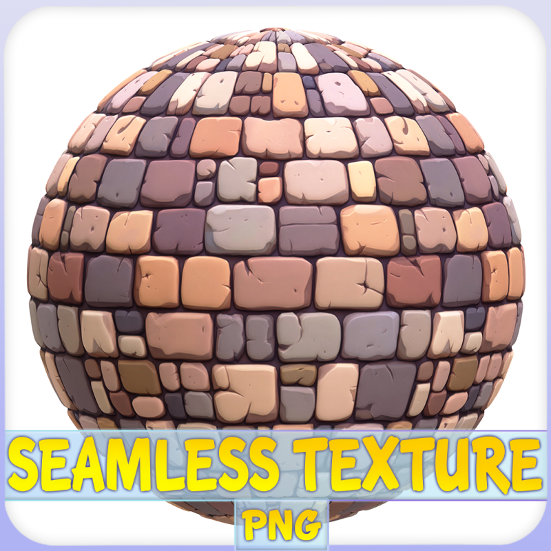 Stylized Wall Seamless Texture CG Textures .c4d .max .obj .3ds .fbx .stl .blend 