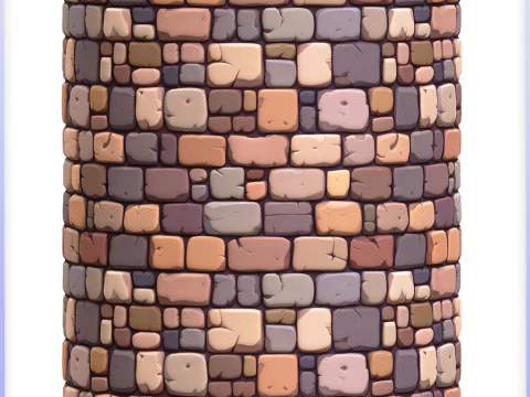 Stylized Wall Seamless Texture CG Textures