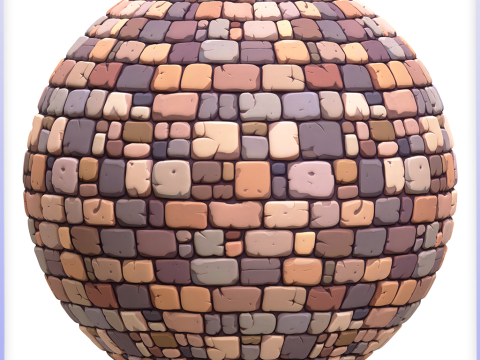 Stylized Wall Seamless Texture CG Textures