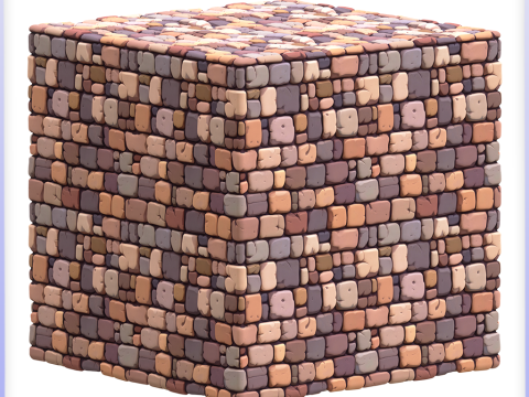 Stylized Wall Seamless Texture CG Textures