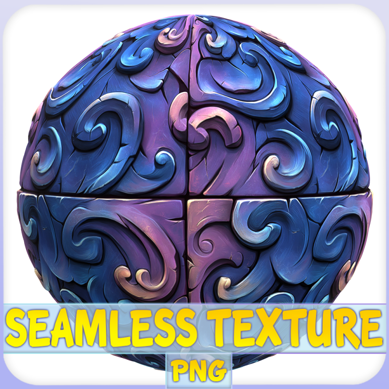 Stylized Wall Seamless Texture Tekstur CG .c4d .max .obj .3ds .fbx .stl .blend 