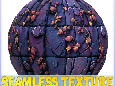 Stylized Wall Seamless Texture CG Texturen