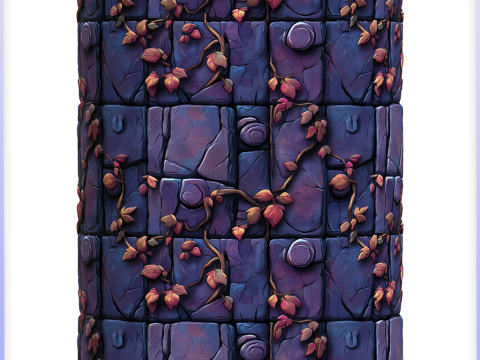 Stylized Wall Seamless Texture CG Textures