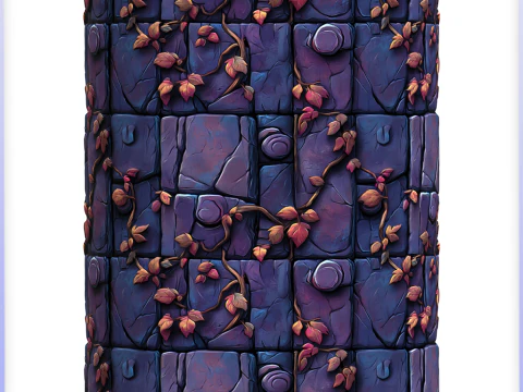 Stylized Wall Seamless Texture CG Textures