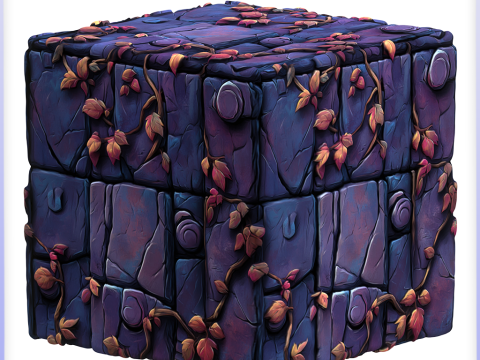 Stylized Wall Seamless Texture CG Textures