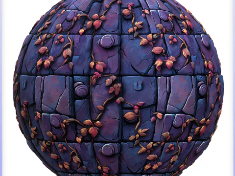 Stylized Wall Seamless Texture CG Textures