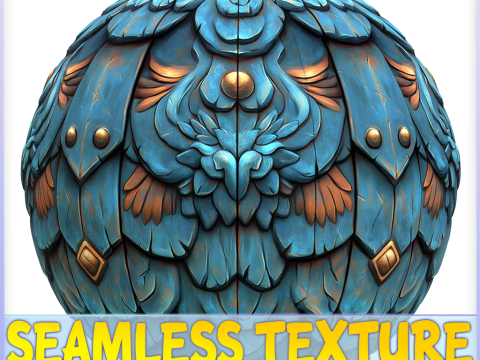 Stylized Wall Seamless Texture CG Текстуры