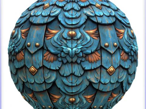Stylized Wall Seamless Texture CG Textures