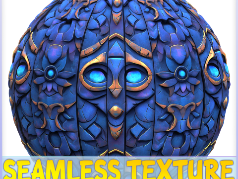 Stylized Wall Seamless Texture CG Tekstury