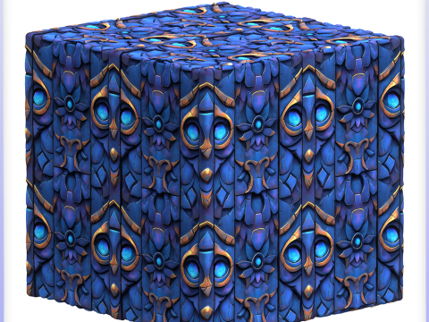 Stylized Wall Seamless Texture CG 纹理