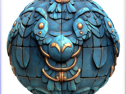 Stylized Wall Seamless Texture CG テクスチャ