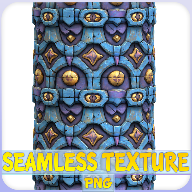 Stylized Wall Seamless Texture Texturas CG .c4d .max .obj .3ds .fbx .stl .blend 
