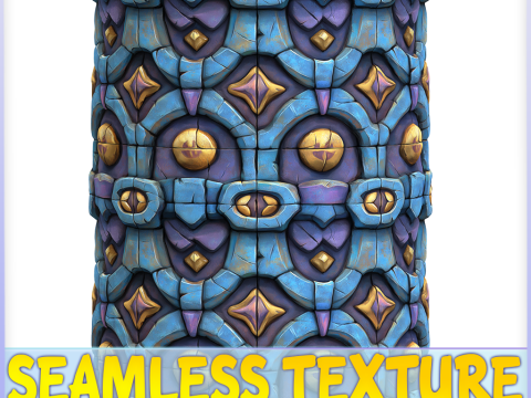 Stylized Wall Seamless Texture CG Textures