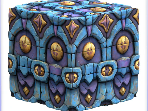 Stylized Wall Seamless Texture CG Textures