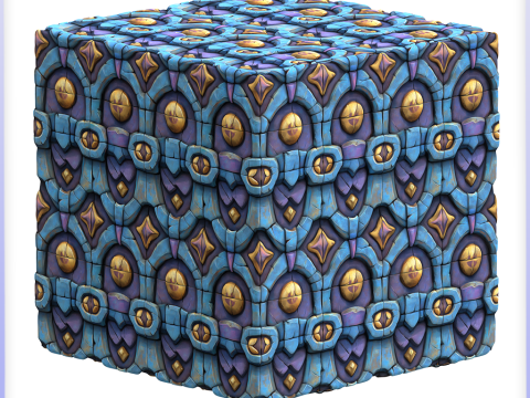 Stylized Wall Seamless Texture Texturas CG