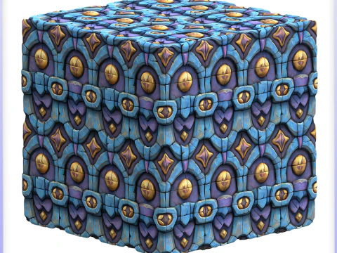 Stylized Wall Seamless Texture CG Textures