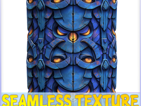 Stylized Wall Seamless Texture CG Текстуры