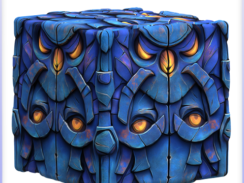 Stylized Wall Seamless Texture Texturas CG