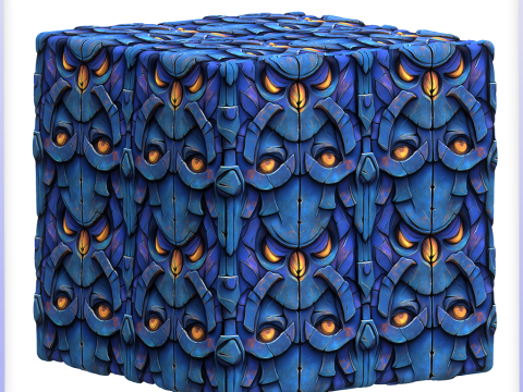 Stylized Wall Seamless Texture Texturas CG