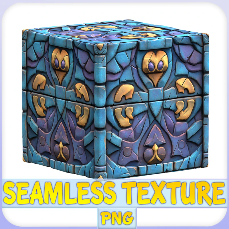 Бесшовная текстура стилизованной стены CG Текстуры .c4d .max .obj .3ds .fbx .stl .blend 