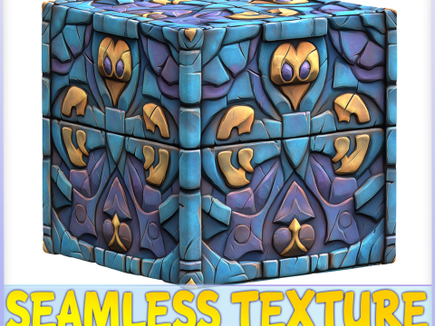 Stylized Wall Seamless Texture CG Textures