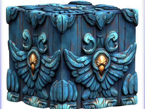 Stylized Wall Seamless Texture CG Textures